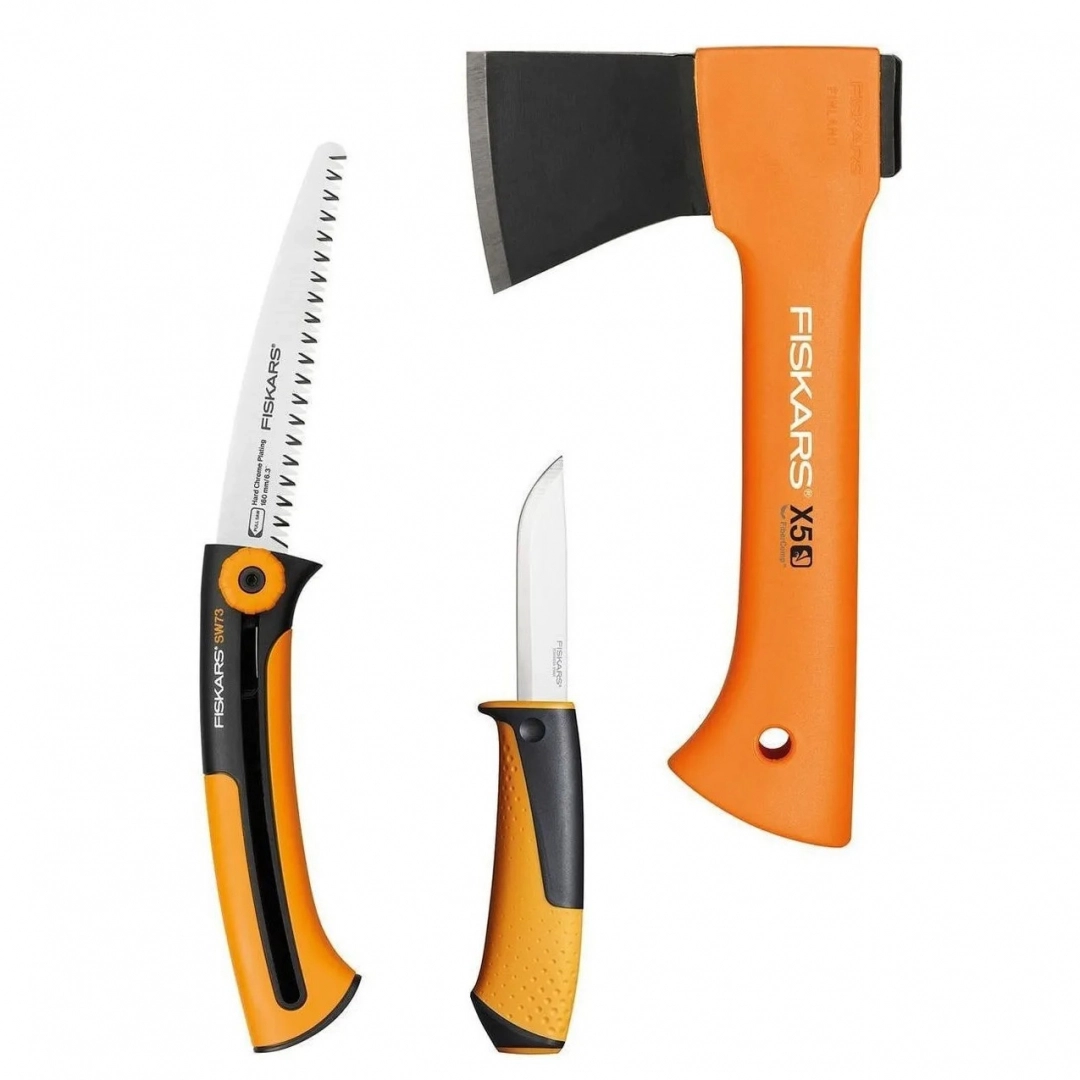 Fiskars 1057912 lager to‘plami, bolta X5+arra+pichoq