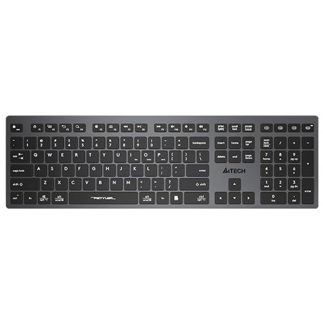Клавиатура A4Tech Fstyler FBX50C Gray - фото №1 Клавиатура A4Tech Fstyler FBX50C Gray