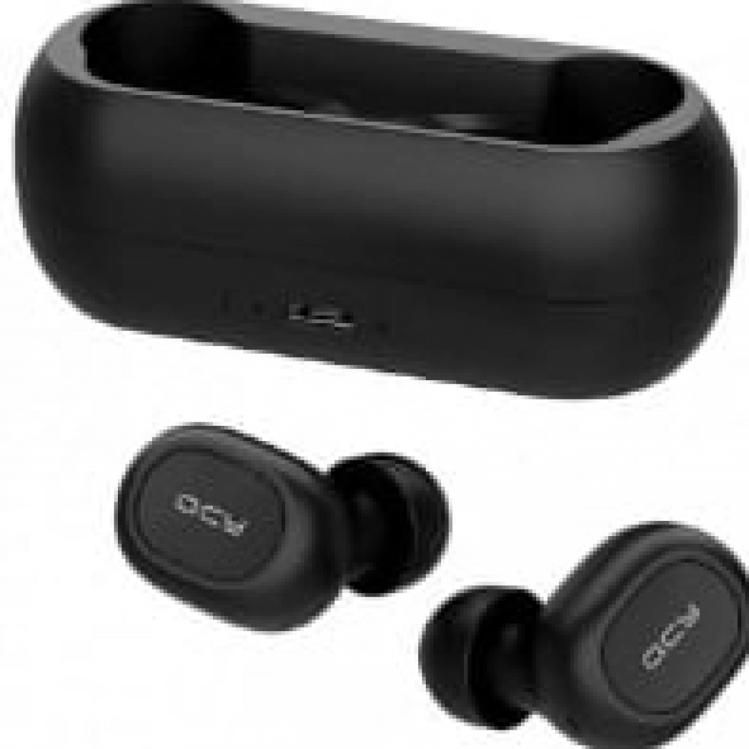 Xiaomi QCY-T1 TWS Smart Earbuds qora simsiz quloqchini