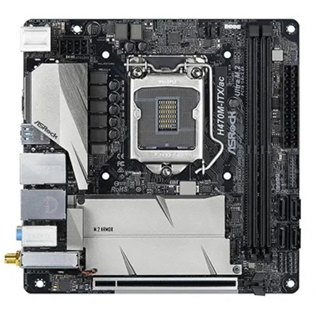 ASRock H470M-ITX/AC anakart - rasm №1 ASRock H470M-ITX/AC anakart
