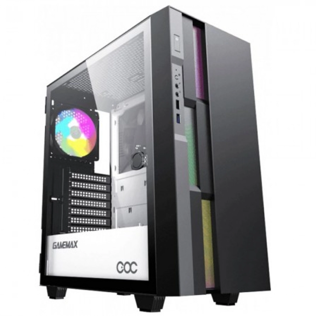 Компьютерный корпус GameMax Brufen C3 Black - фото №1 Компьютерный корпус GameMax Brufen C3 Black