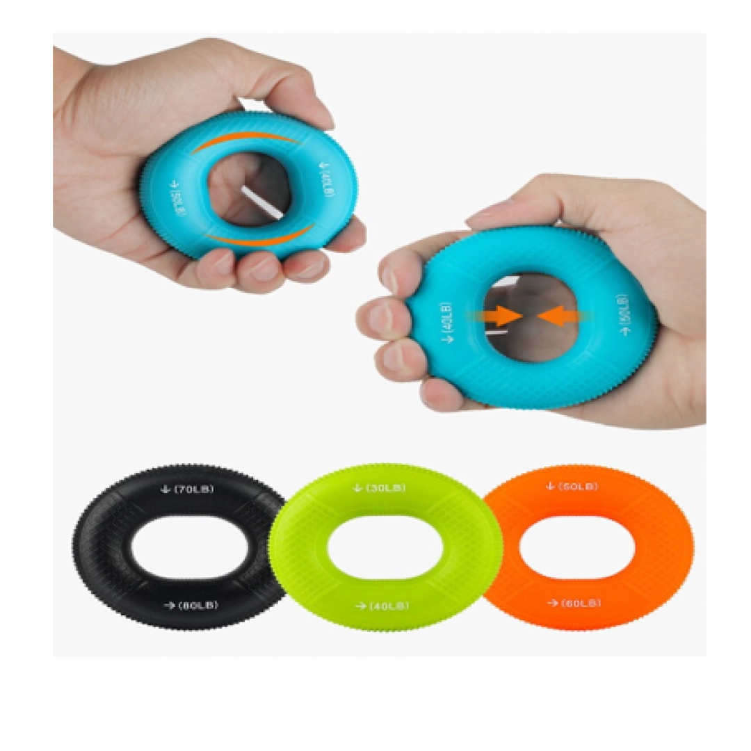 Эспандер кистевой для рук круг овальный 40LB 50LB 60LB 70LB PowerGym