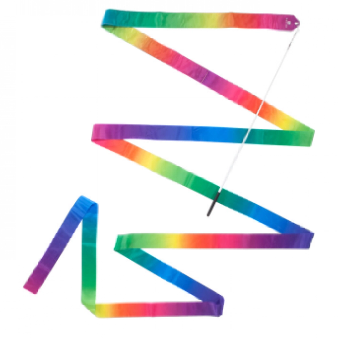 PoweGym A225 Badiiy gimnastika uchun lenta (6 m lenta, 58 sm tayoq)