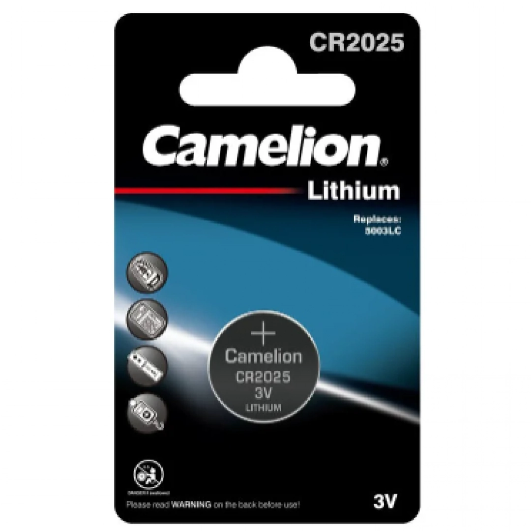 Батарейка Camelion Lithium CR2025 (1шт)