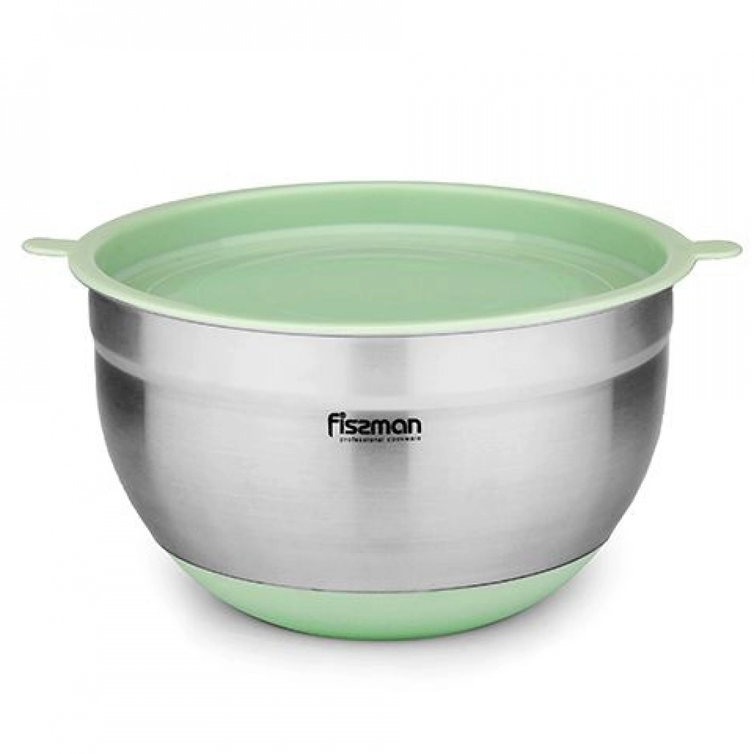 Fissman zanglamas po‘latli idishi, 24x13,5 sm, 4.5 l (yashil)
