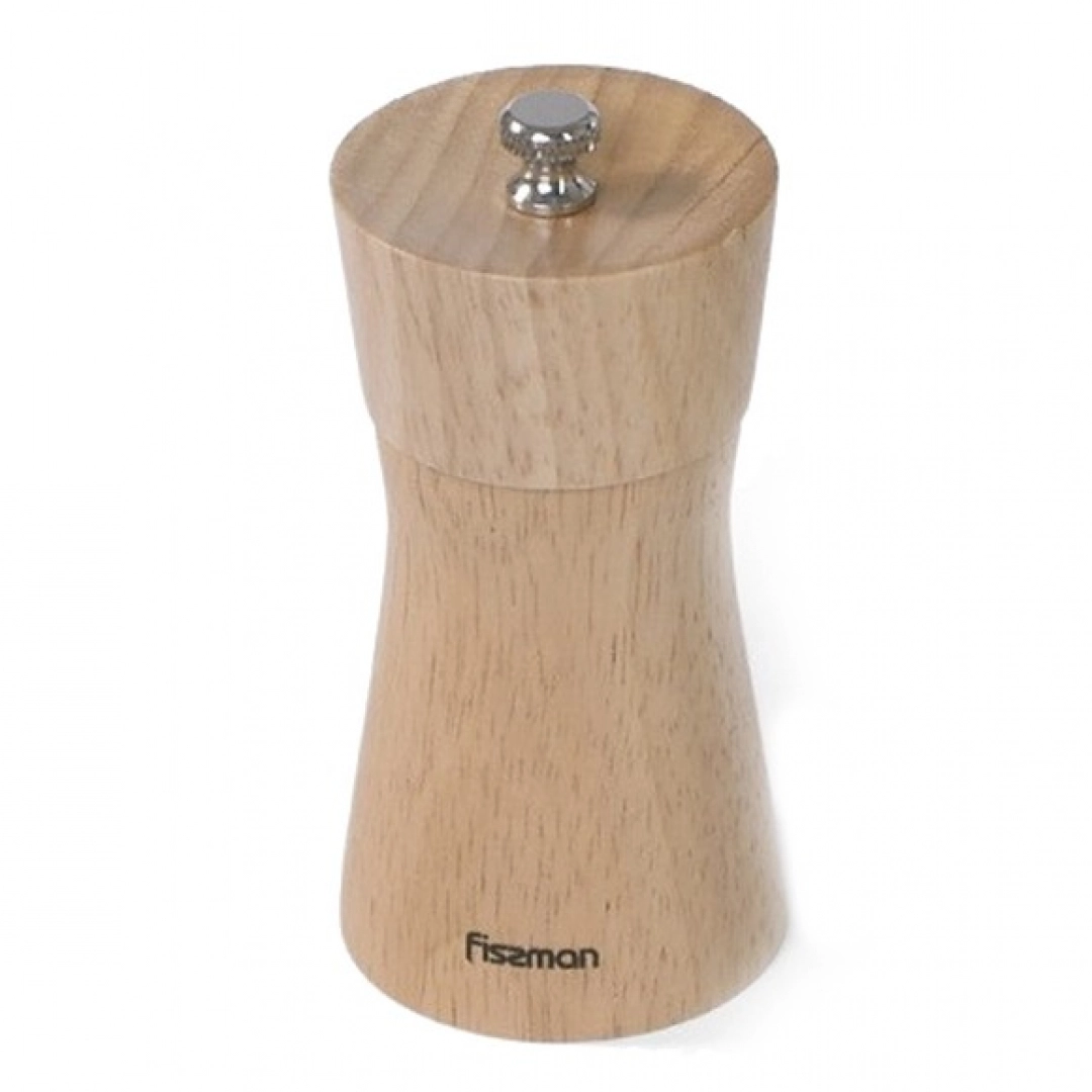 Fissman tuz va qalampir uchun shaklli maydalagichi, 11x5 sm (yog‘och korpus)