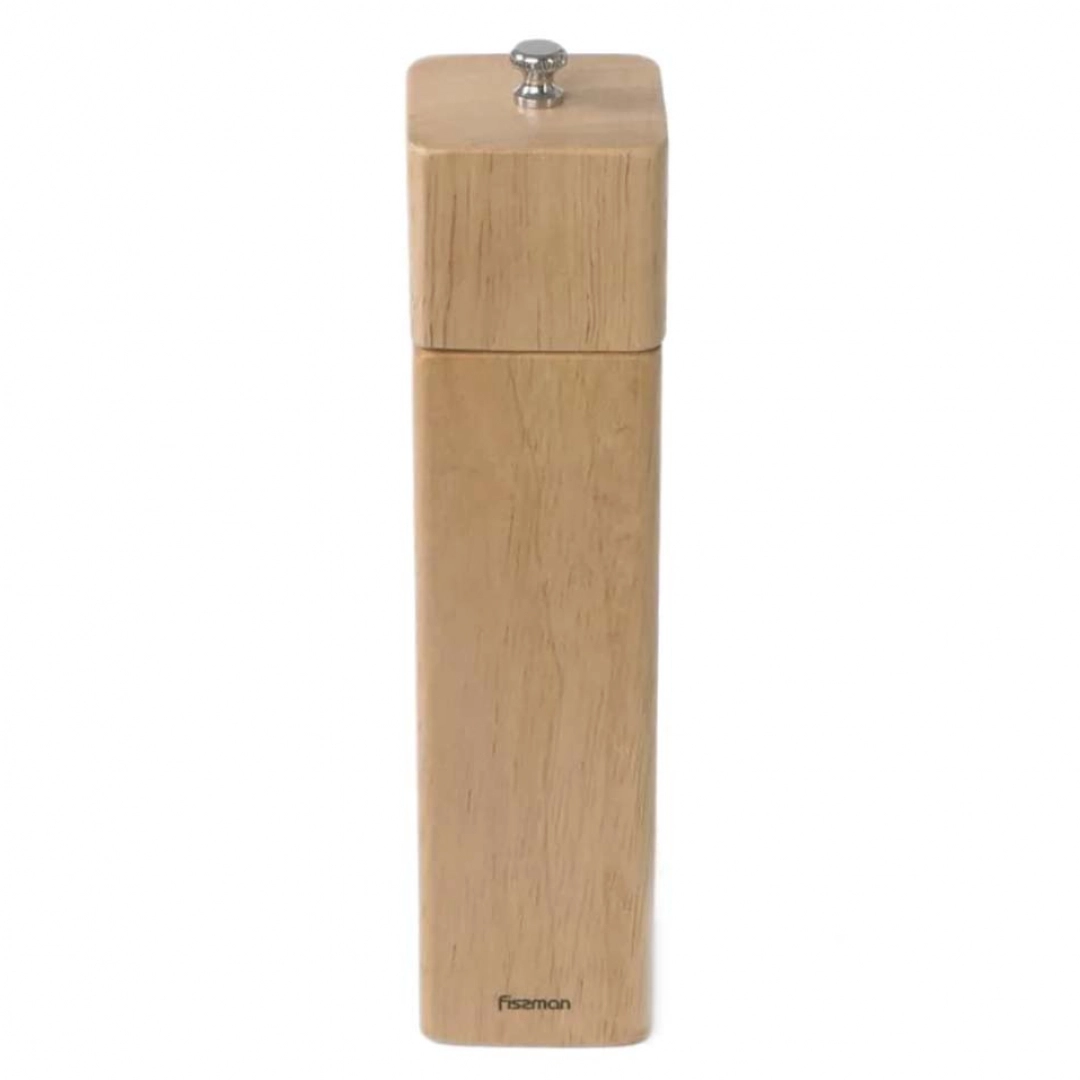 Fissman tuz va qalampir kvadrat maydalagichi 21,5x5 sm (yog‘och korpus)