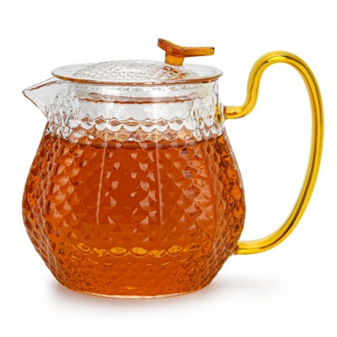 Чайник заварочный Fissman со стеклянным фильтром 600мл