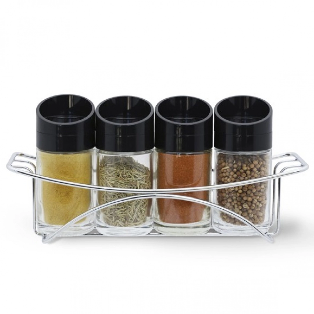 Fissman ziravorlar uchun to‘plami, 5 ta buyum, shisha