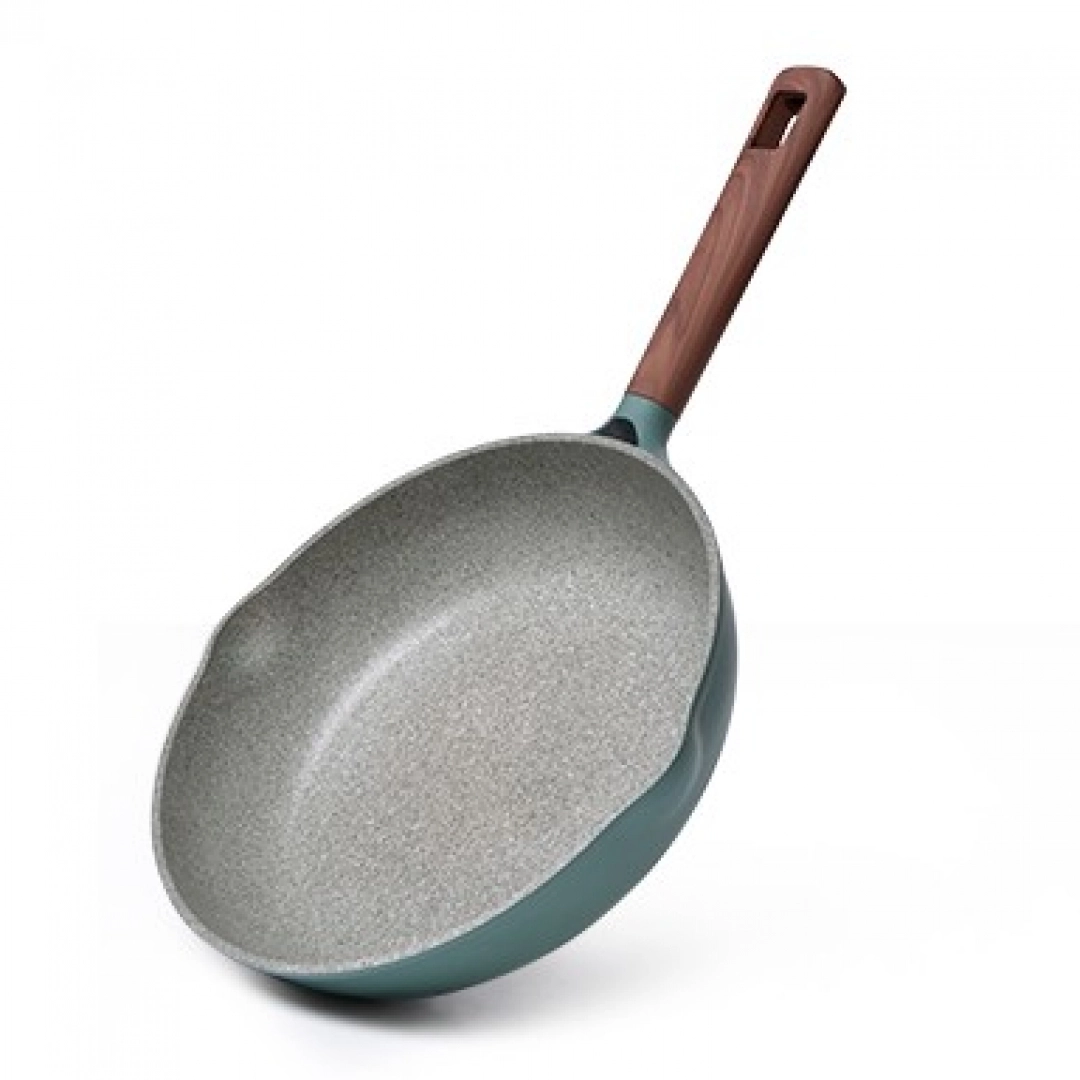 Сковорода для жарки Fissman Firenze 26x6,5 см, алюминий с антипригарным покрытием Greblon C2, индукция