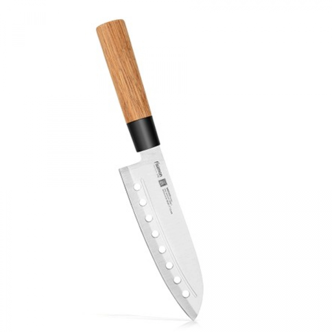 Нож Сантоку Fissman WAKIZASHI 18 см (X50CrMoV15 сталь)