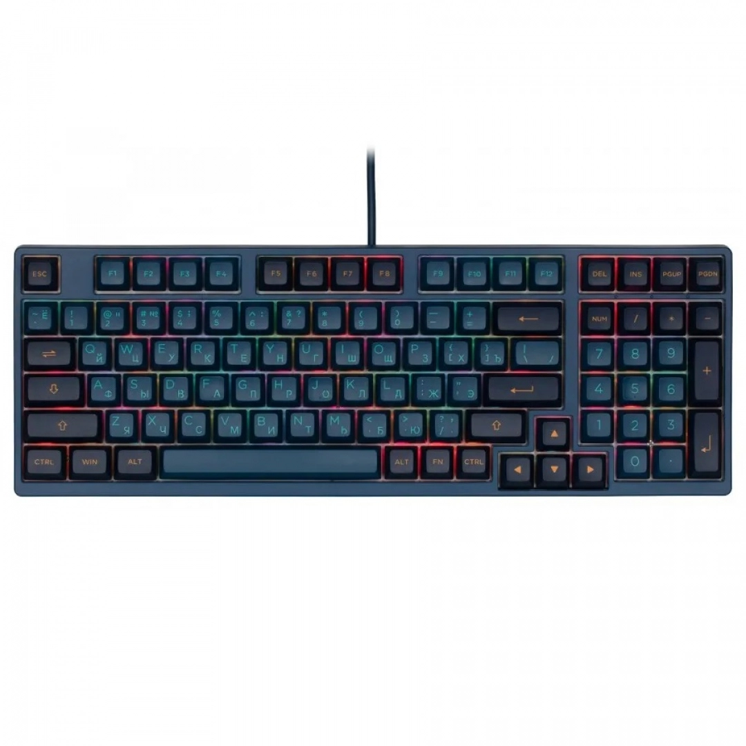 Клавиатура AKKO 3098S Macaw CS Lavender Purple, RU, Black/Blue