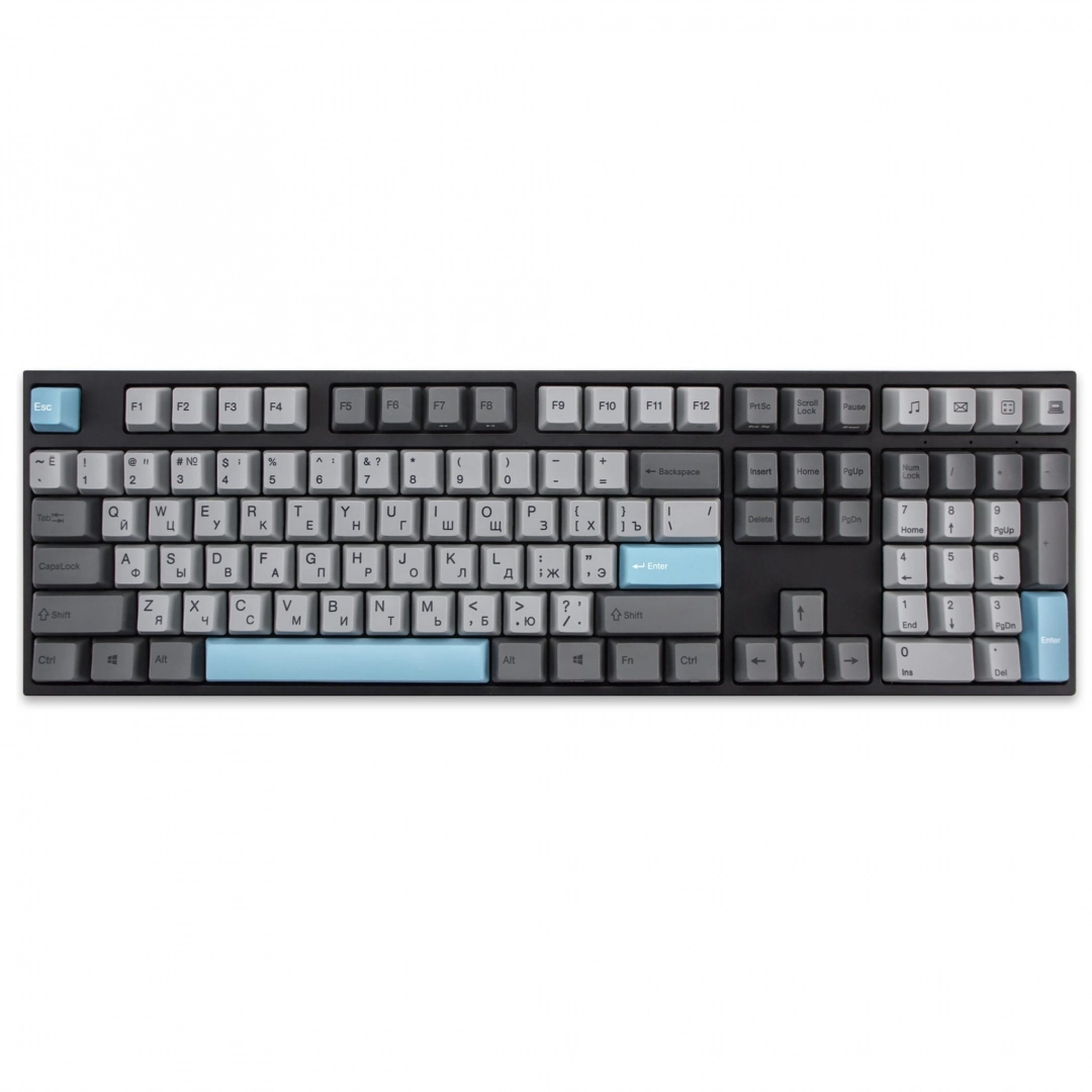 Varmilo MA108M V2 Moonlight, EC Ivy V2, RU klaviaturasi + sovg'aga sichqoncha gilamchasi