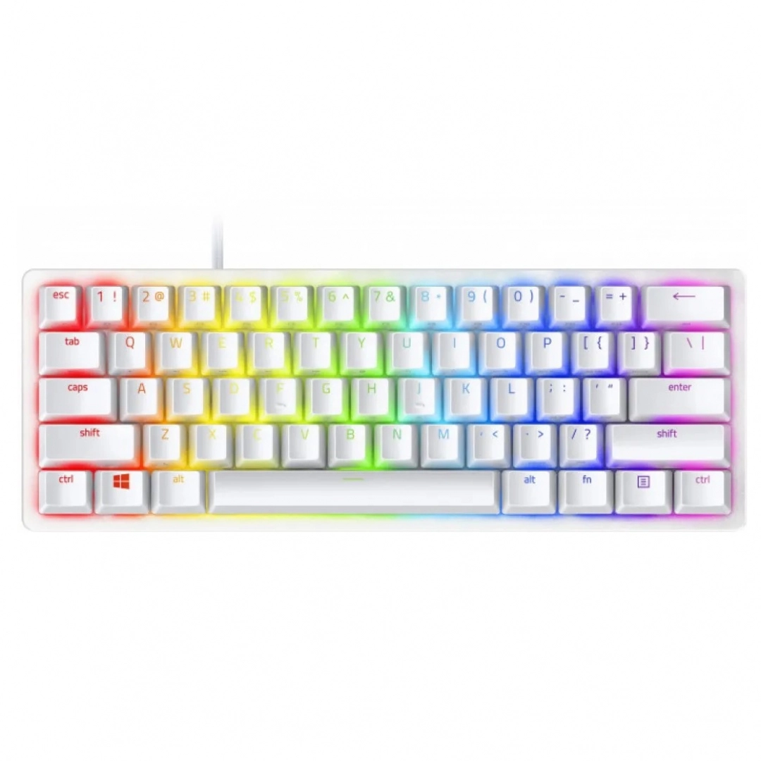 Клавиатура Razer Huntsman Mini Mercury Edition Red Switch USB White
