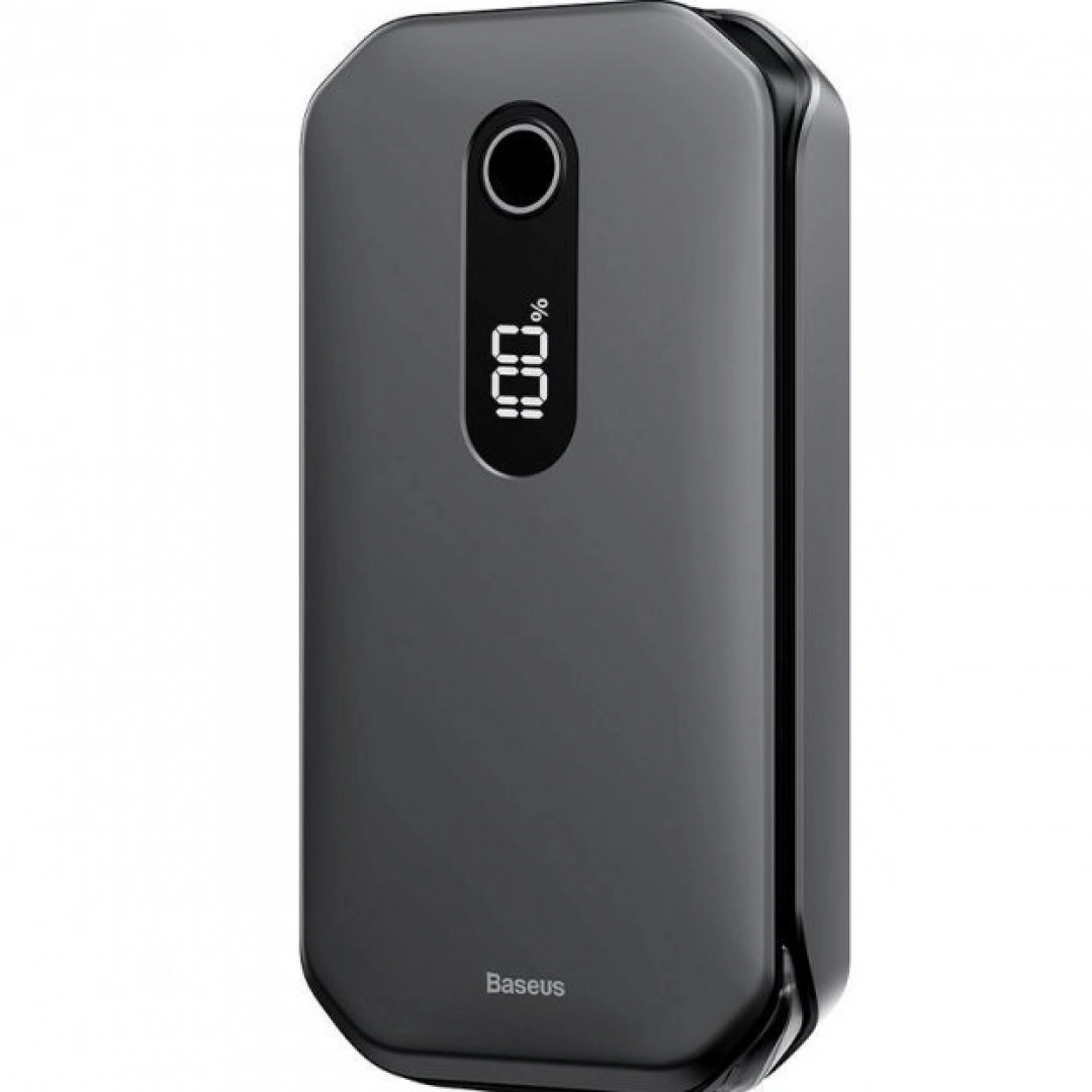Baseus Super Energy Car Jump Starter Pro (12000mAh, 5V/3A), CRJS03-01 (black) avtomobil dvigatelini ishga tushiruvchi qo‘shimcha akkumulyator