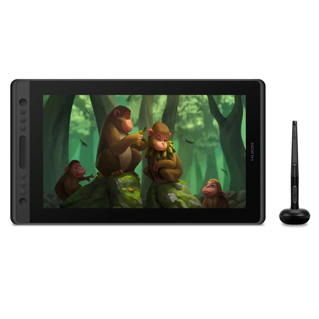 HUION KAMVAS Pro 16 silver black grafik plansheti