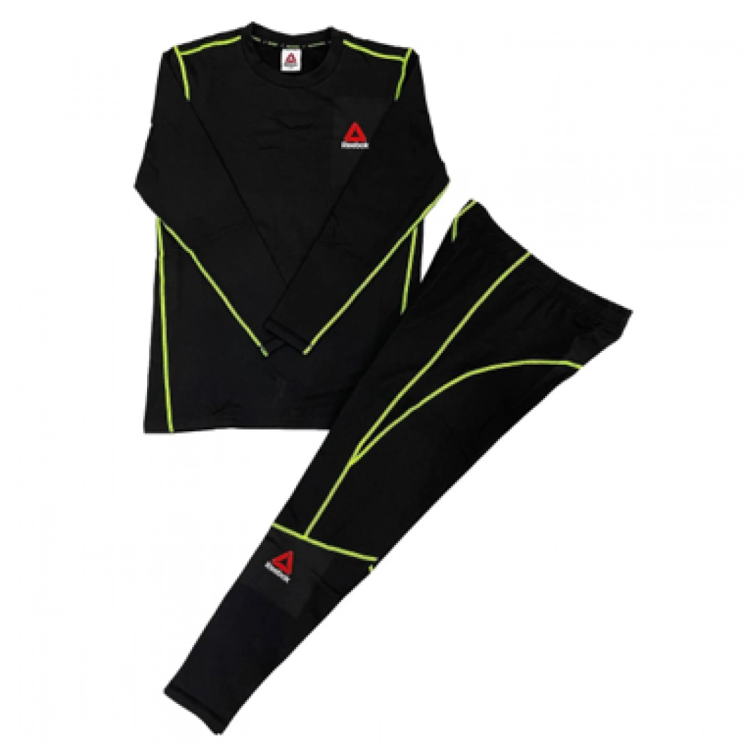 Термобельё Reebok, черно-желтый