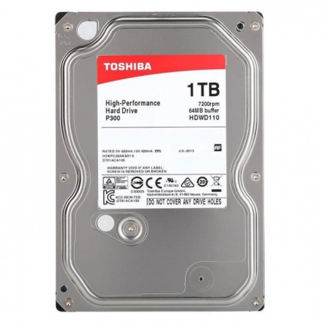 Toshiba 1 TB DT01ACA100 qattiq diski