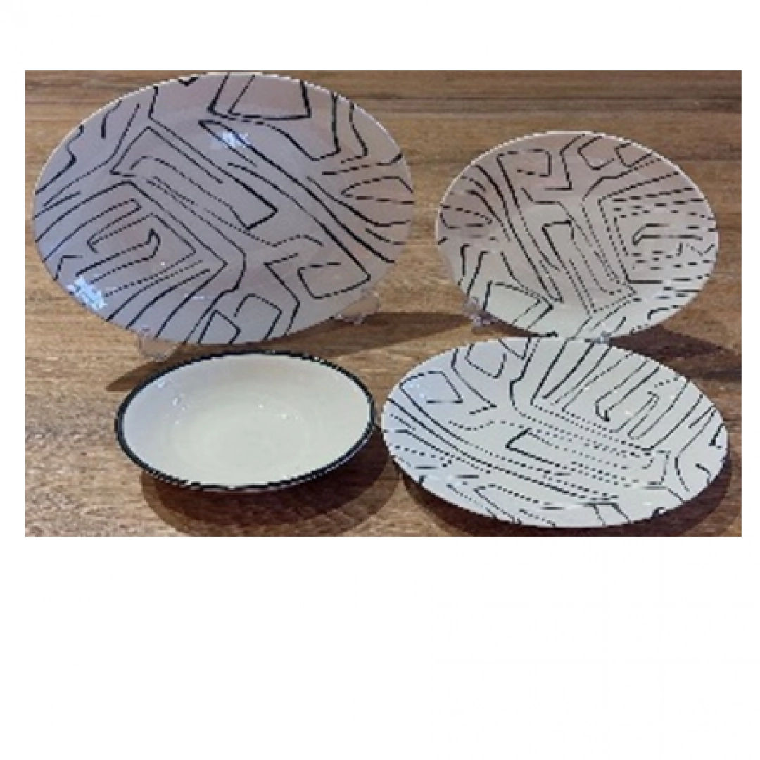 Klasik stol servizi, mozayka