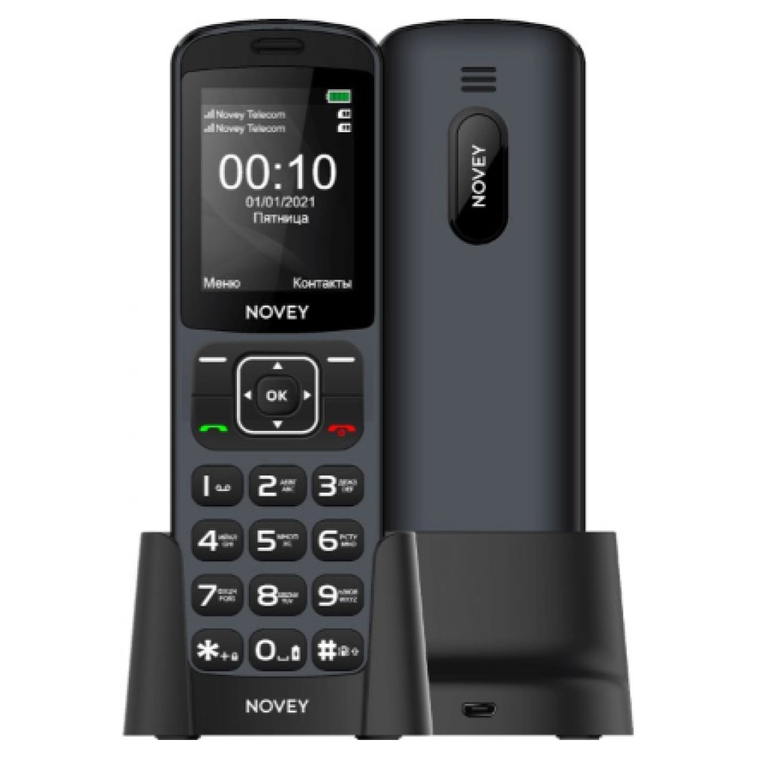 Телефон Novey D10 Gray
