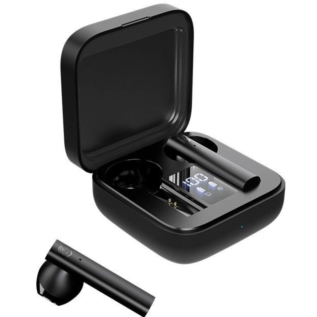 Celebrat W12 Bluetooth 5.0 simsiz quloqchini (Black)