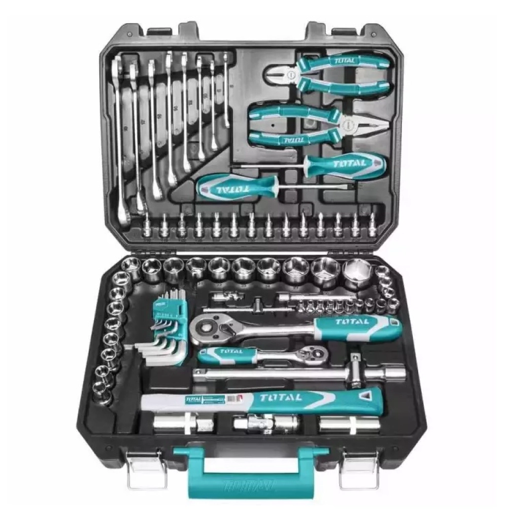 TOTAL THKTHP20776 (77 ta buyum) asboblar to‘plami