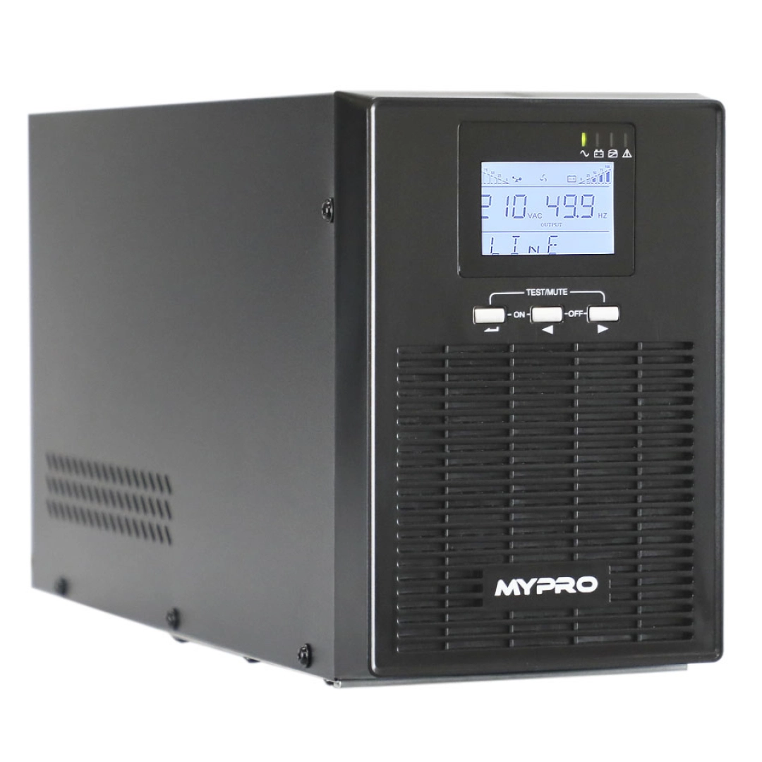 Источник бесперебойного питания UPS MYPRO MP630(S) 3000VA LCD 4x12V/9Ah (2400W)