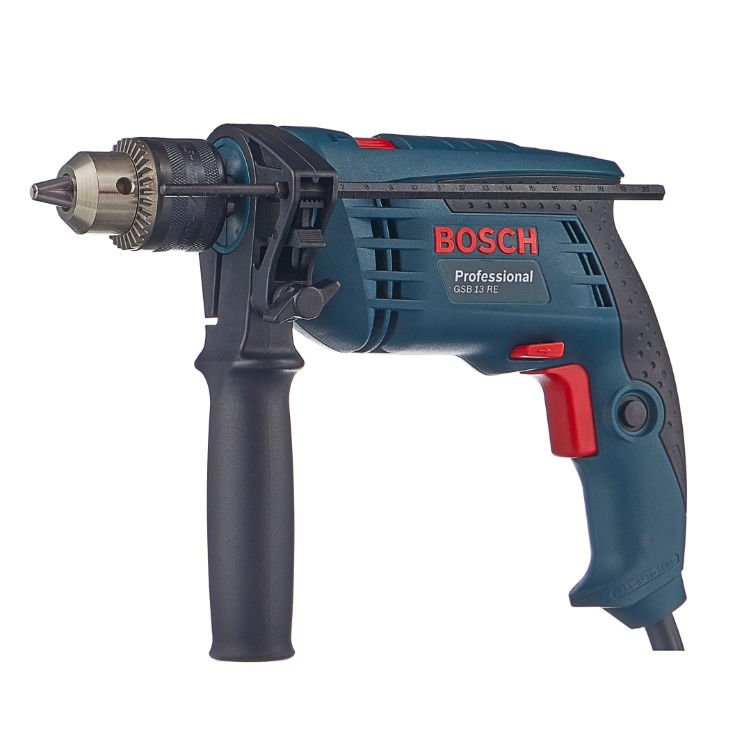 BOSCH GSB 13 RE (600 Vt) zarbli dreli