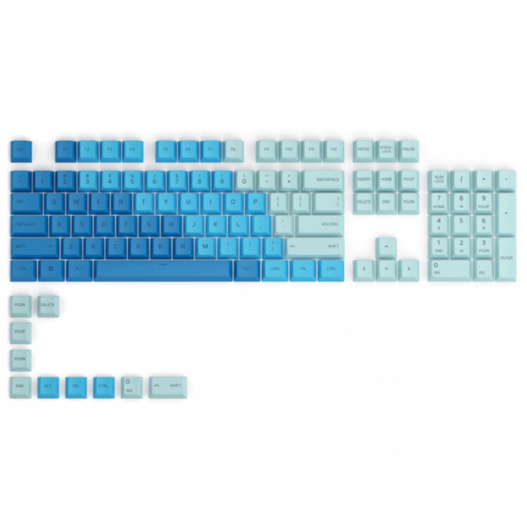 Glorious GPBT Keycaps Ocean klaviatura tugmalari to&lsquo;plami