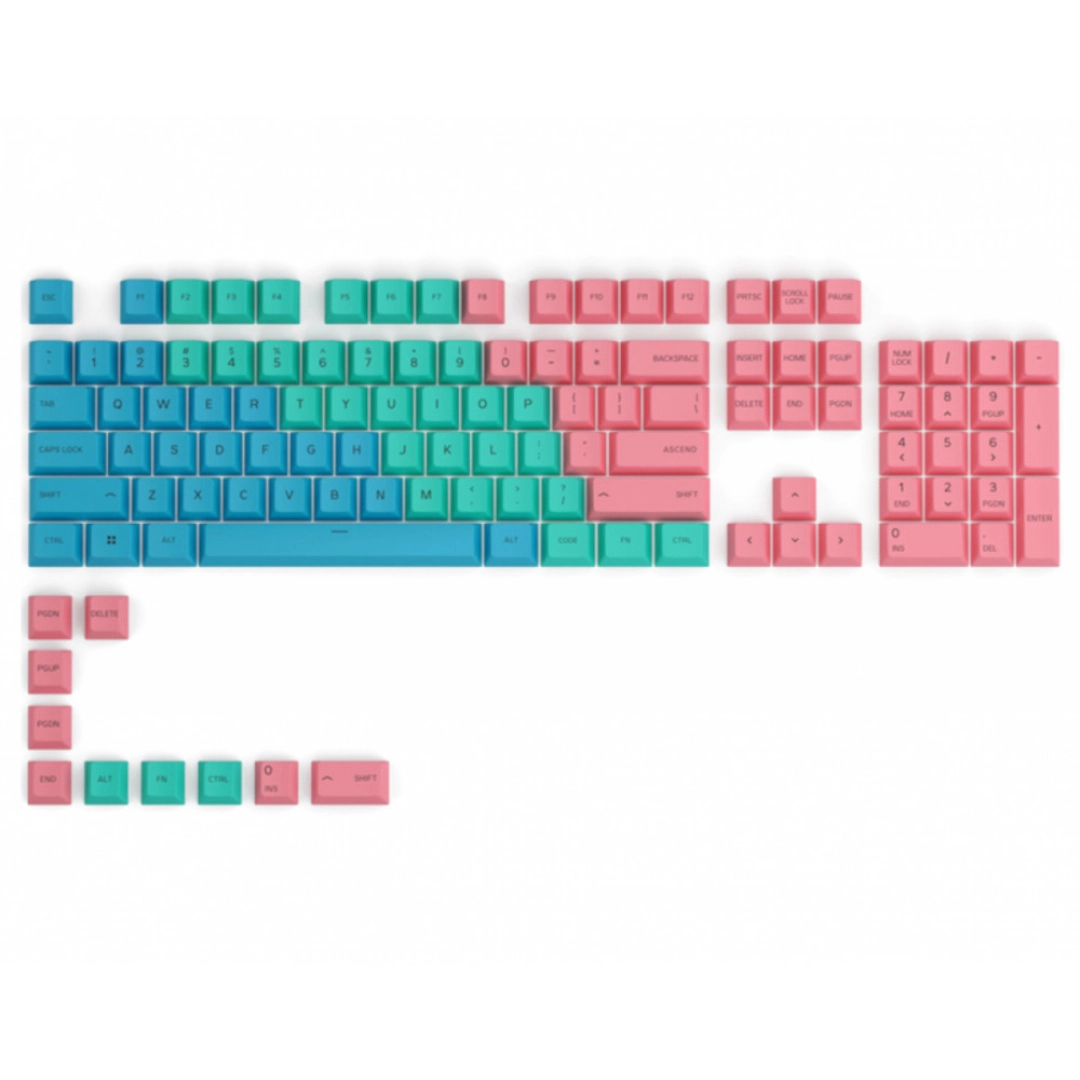 Glorious GPBT Keycaps Pastel klaviatura tugmalari to&lsquo;plami