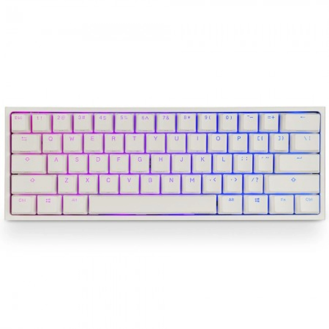 Клавиатура Ducky One 2 Mini RGB White Cherry SILENT RED switch