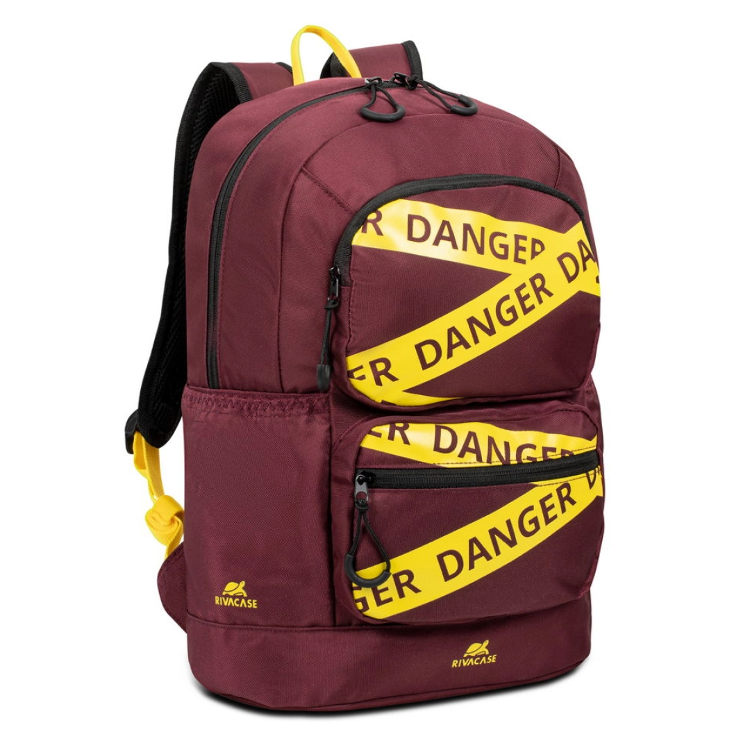 Rivacase 5421 burgundy red ryukzagi