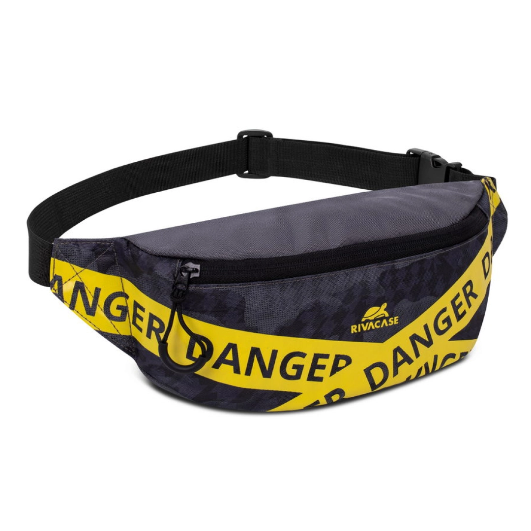 Rivacase 5411 grey camo bel sumkasi