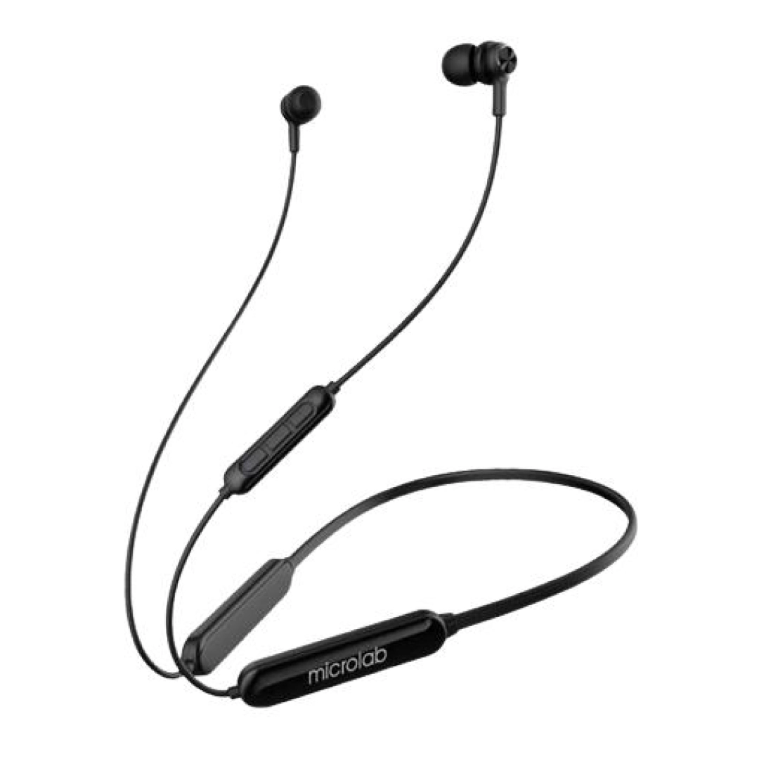 Беспроводные Bluetooth наушники Microlab Bolt 200 Black