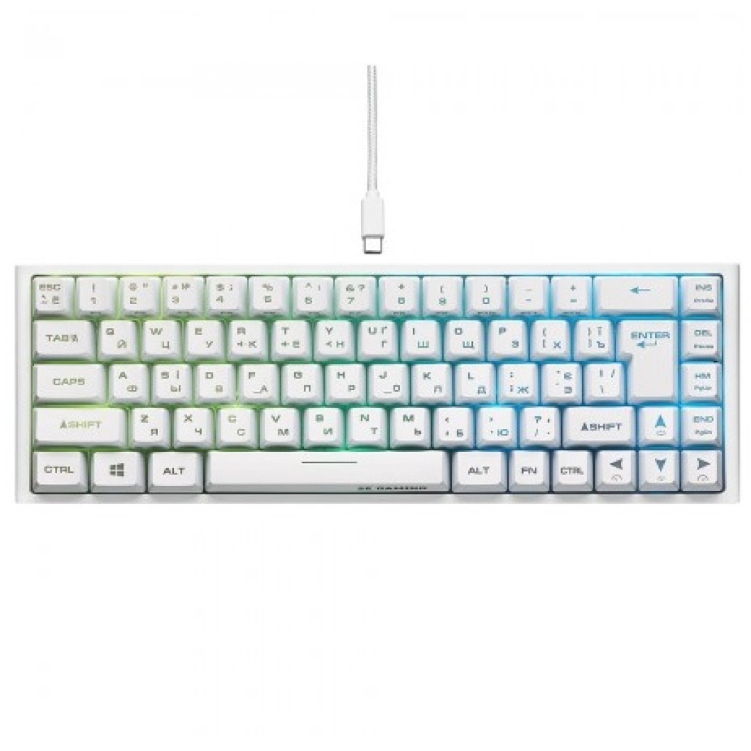 Клавиатура 2E Gaming KG350 RGB White