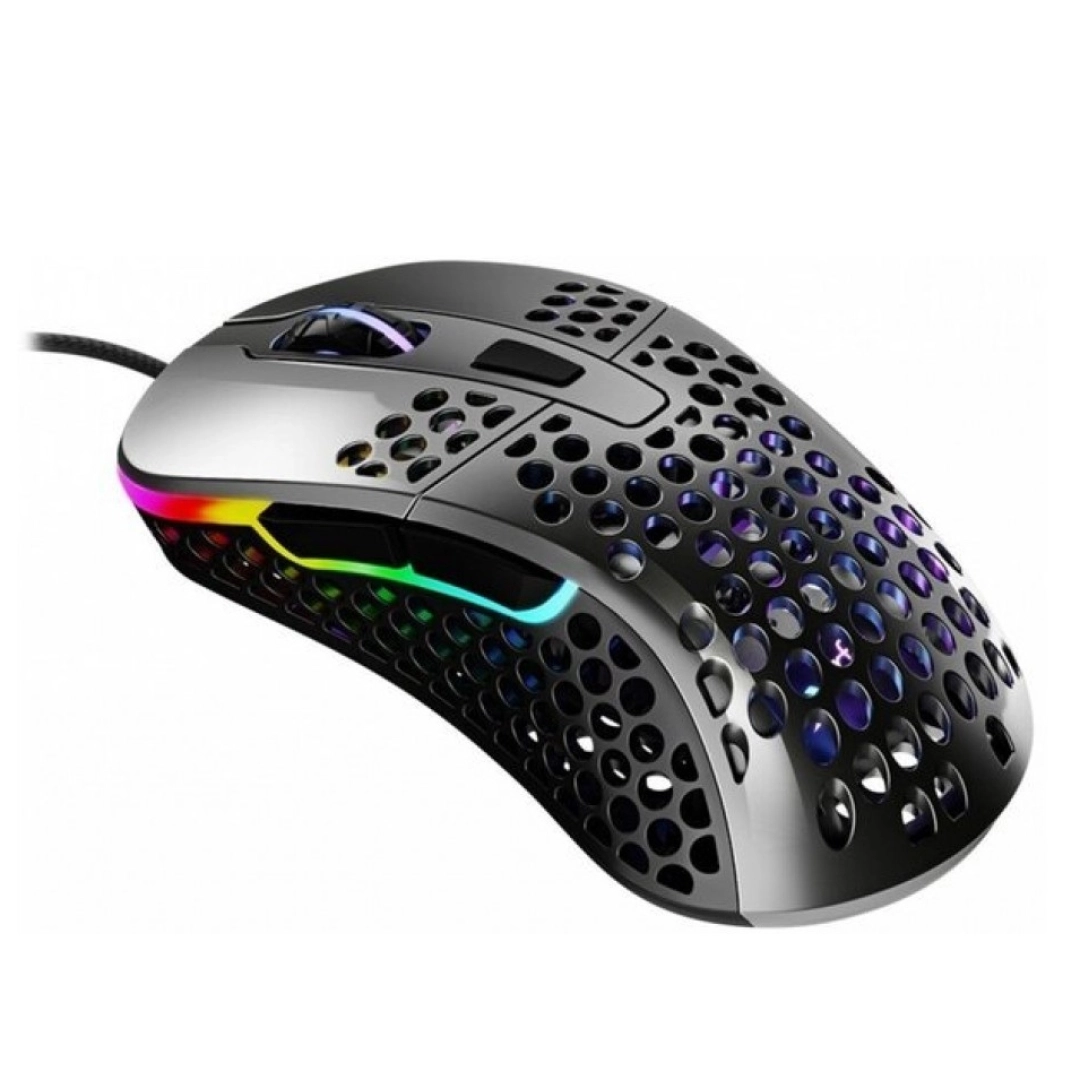 Xtrfy M4 RGB Glossy kulrang sichqonchasi