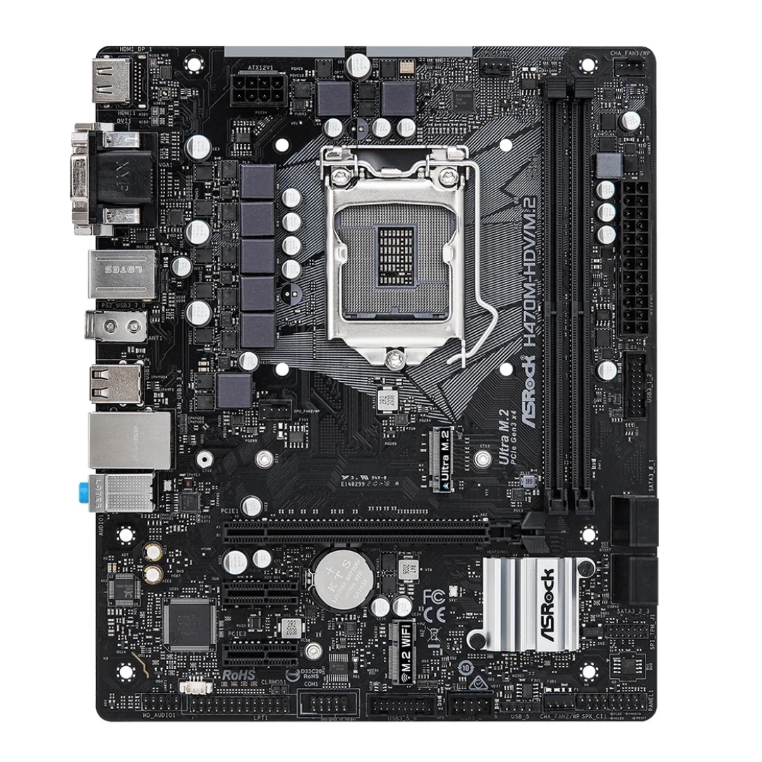 ASRock H470M-HDV/M.2 ona platasi