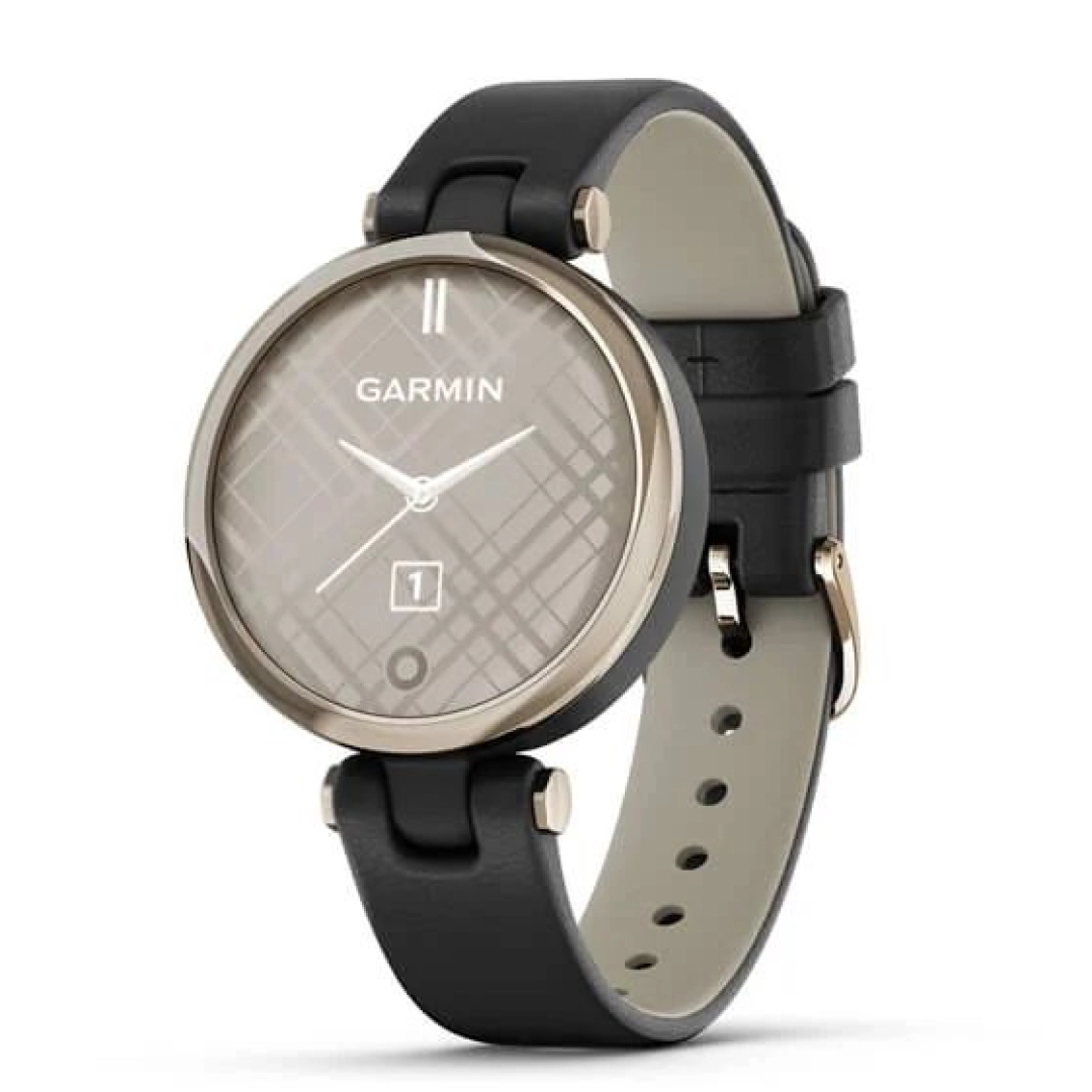 Garmin LILY Classic Cream Gold / Black smart-soati