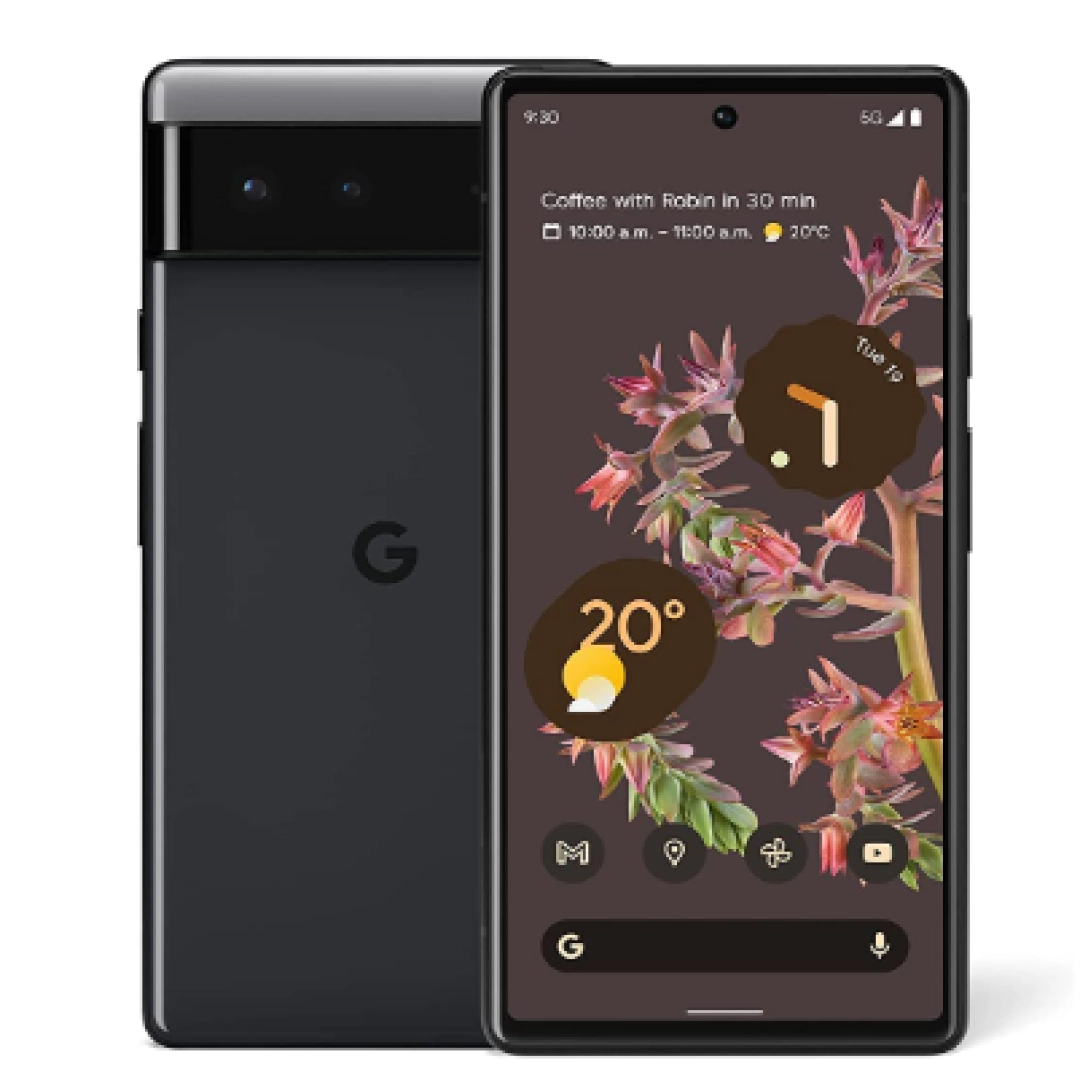 Google Pixel 6 8/256GB Qora Smartfoni