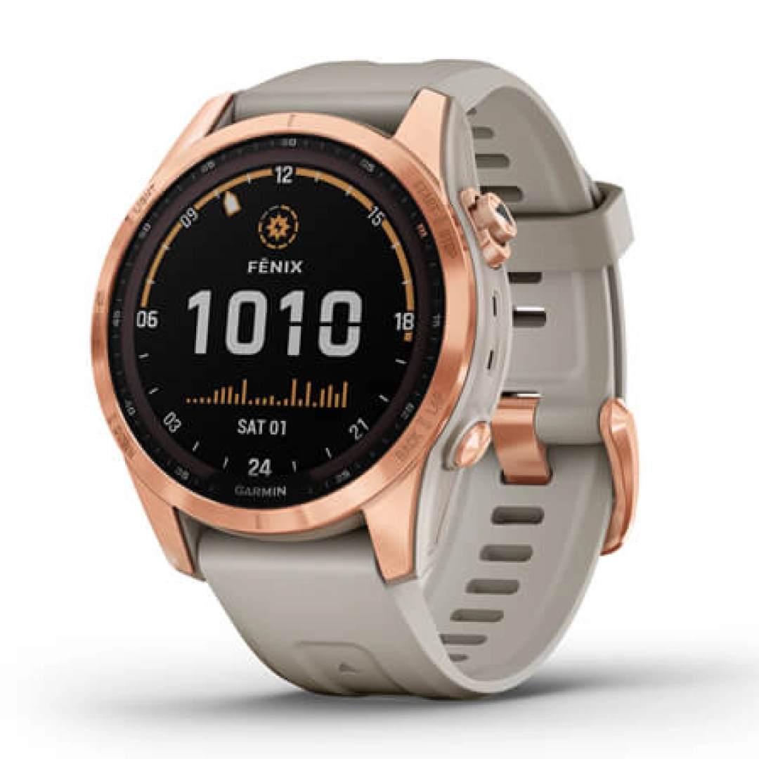 Garmin FENIX 7S Solar Rose gold smart-soati