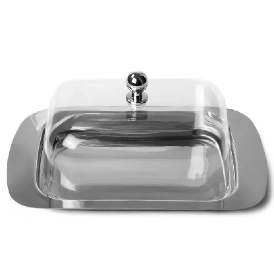 FISSMAN qopqoqli sariyog‘ idishi, 18x12x7 sm