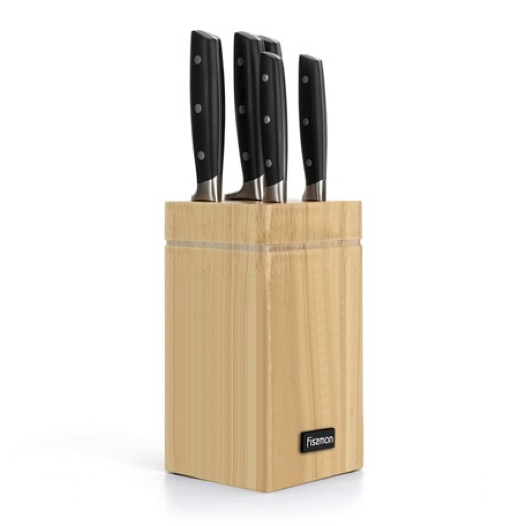 Набор ножей 6 пр. в деревянной подставке FISSMAN, 2698