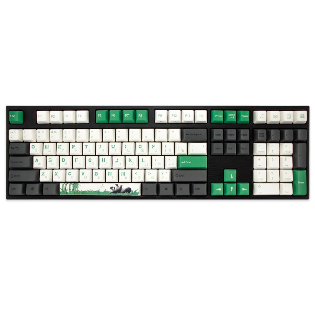 Varmilo VA108M Panda R2, Cherry MX Red klaviaturasi + sovg'aga sichqoncha gilamchasi