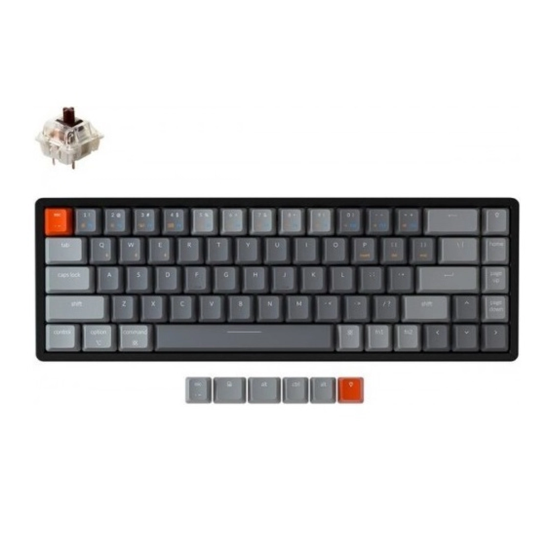 Клавиатура Keychron K6 68 Key HotSwappable RGB Brown