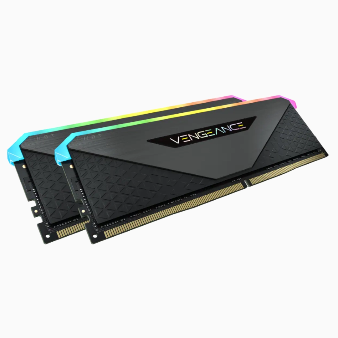 Оперативная память Corsair Vengeance RGB RT DDR4 DRAM 16Gb (2x8GB) 3200Mhz