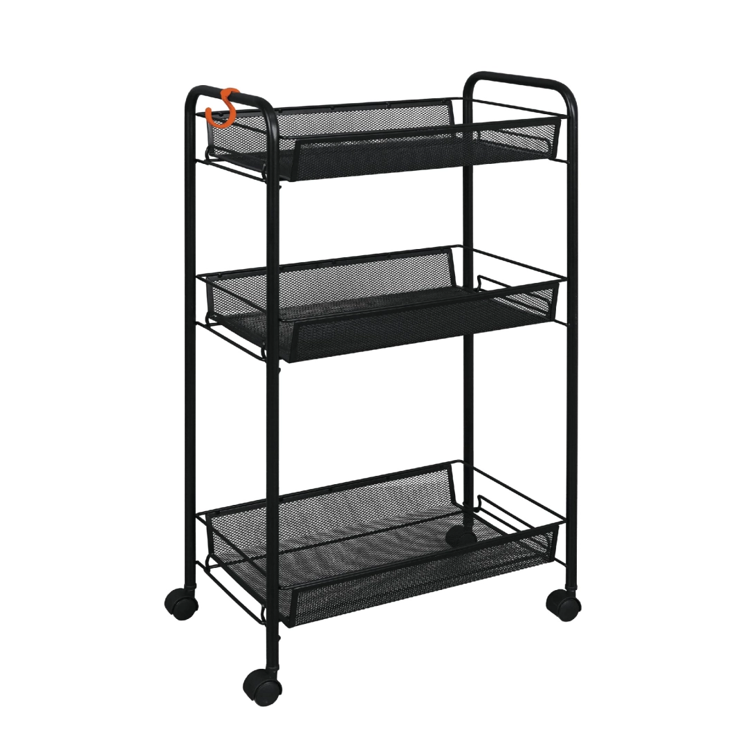 Ladya 2K qavatli javoni, qora, grafit