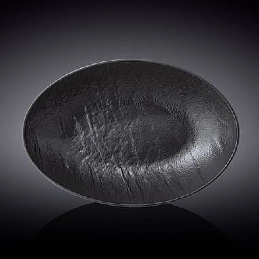 Wilmax Slatestone Black 30x19,5x7 sm WL-661121 / A idishi