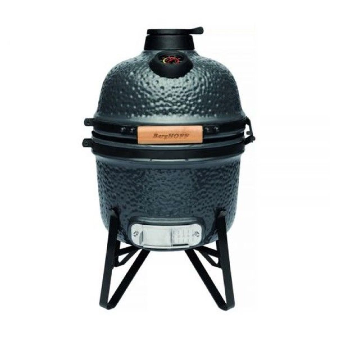 Berghoff kichik keramika ko'mir gril-pechi, kulrang