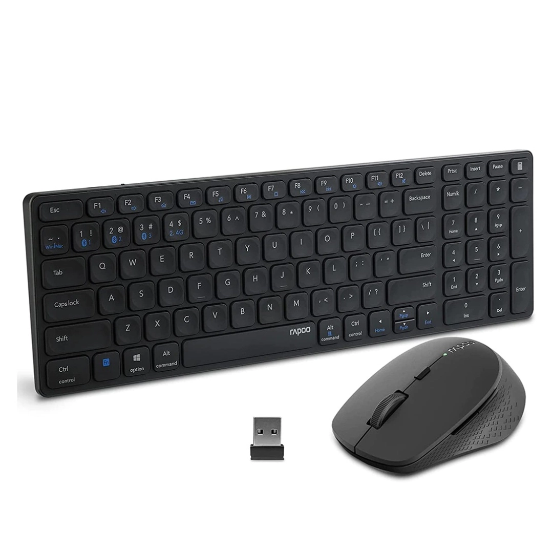 Rapoo 9350M simsiz klaviatura va sichqonchasi - rasm №1 Rapoo 9350M simsiz klaviatura va sichqonchasi