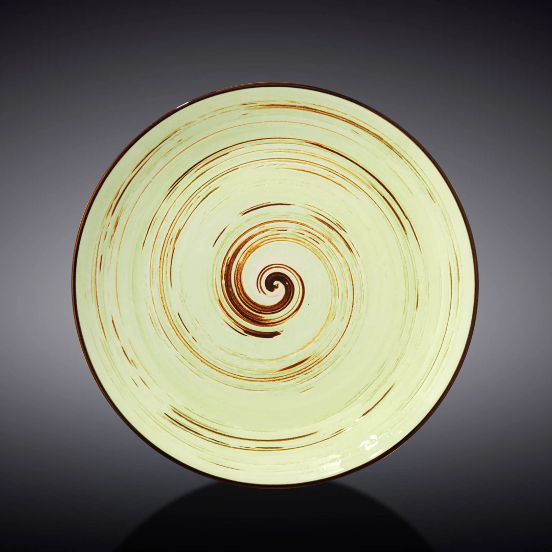 Wilmax WL-669112/A dumaloq tarelkasi, 20.5 sm (pistarang)